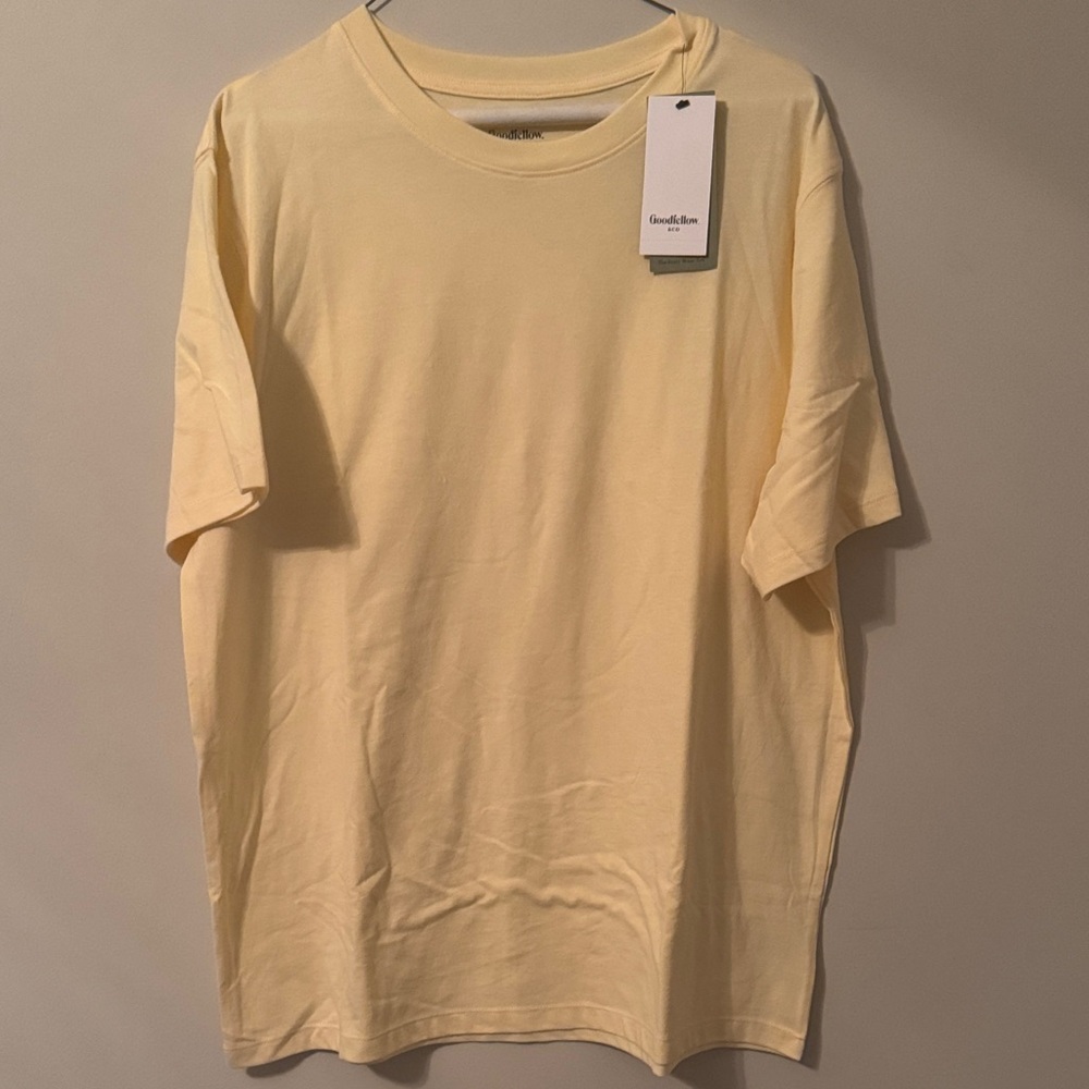 Men's Yellow  T-Shirt